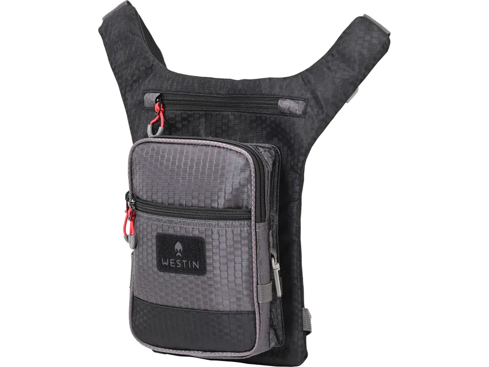 Westin W4 Leg Bag Medium Titanium Black Heuptas (Incl. 1 Tacklebox) Koop Online
