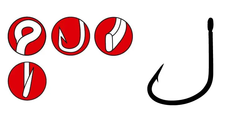 Gamakatsu LS-3513F New Label Eyed Hooks Black 2 (13pcs) Populair