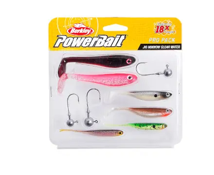 Berkley Powerbait Pro Pack Jig Minnow Clear Water Flitsaanbieding