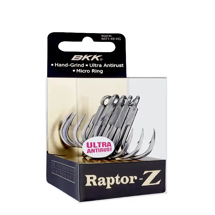 BKK Raptor-Z Treble Hooks 1 (6pcs) Hete Deal