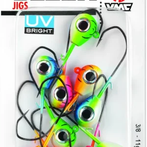 VMC Sleek Jigheads UV (10 Stuks) 7g Hete Deal