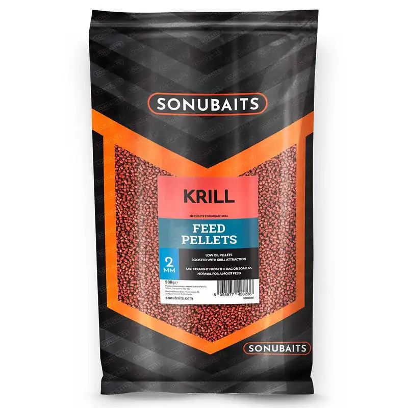 Shop Nu Sonubaits Feed Pellets Krill 2mm (900g)