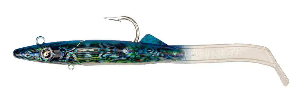 Nieuw Ragot Raglou Hybrid Monster Shad X2 14cm (45g) Abalone Blue