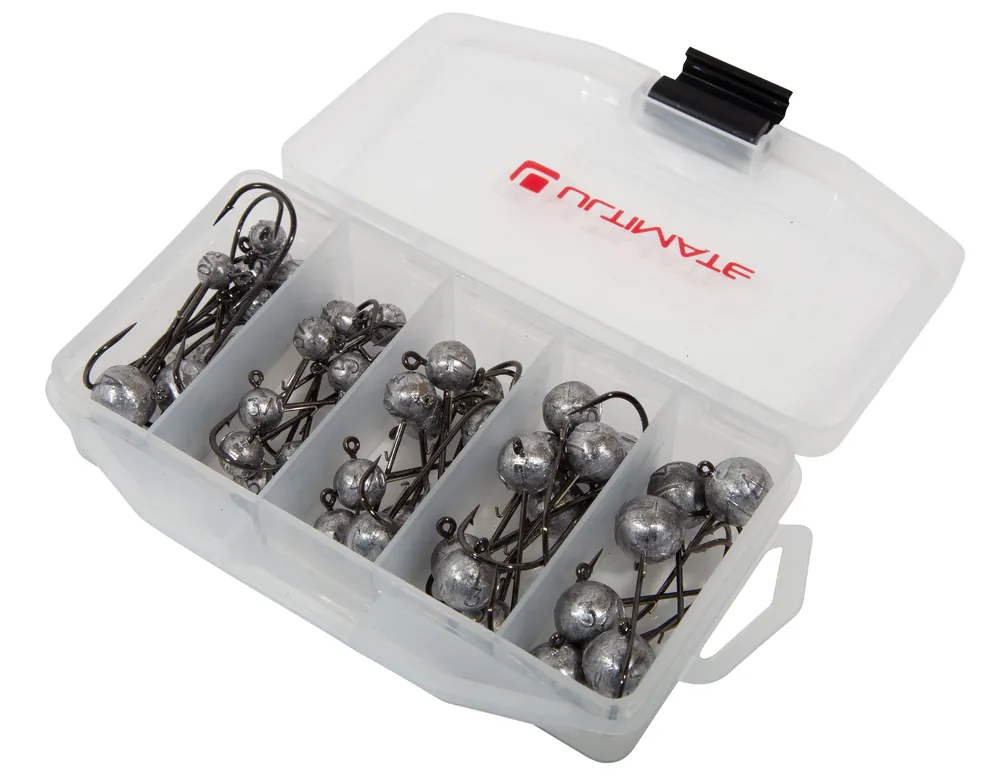 Ultimate Jighead Selection Tacklebox (45pcs) Op = Op