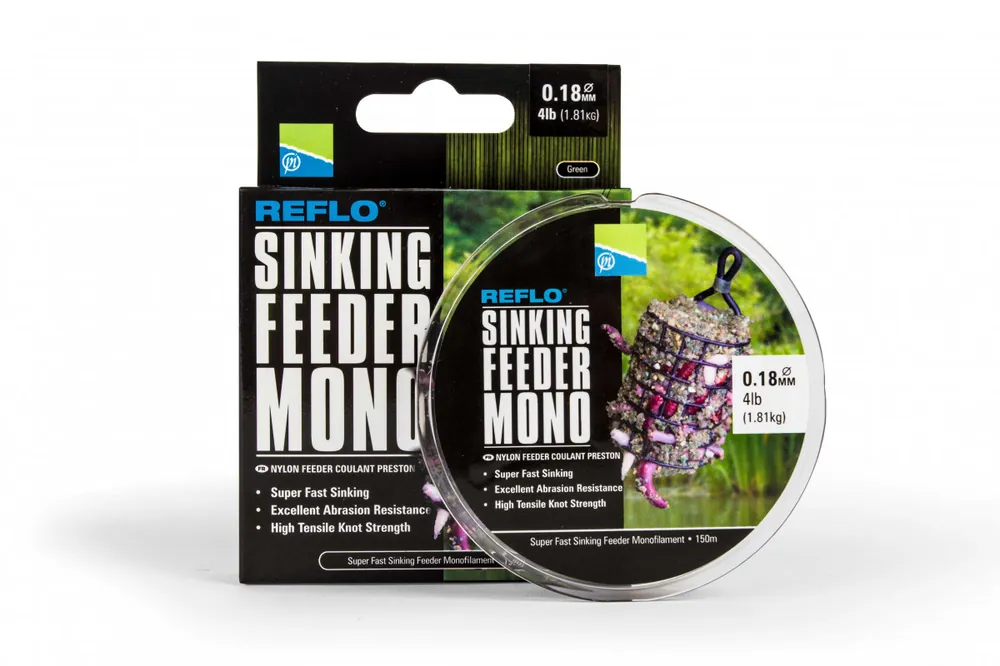 Preston Sinking Feeder Mono (150m) Feederlijn Mono 0.16mm (150m) Lage Kosten