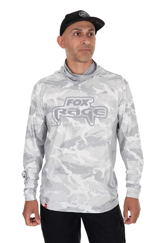 Gereduceerde Prijs Fox Rage UV Hooded Light Cam Top Hoodie Extra Large