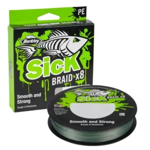 Actieprijs Berkley Sick Braid Gevlochten Lijn (270m) Hi-Vis Yellow