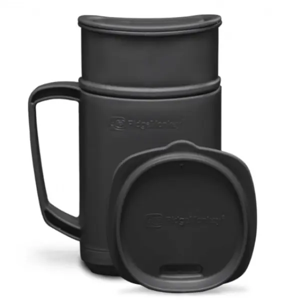 RidgeMonkey ThermoMug DLX Brew Set Gunmetal Green Bestel Nu