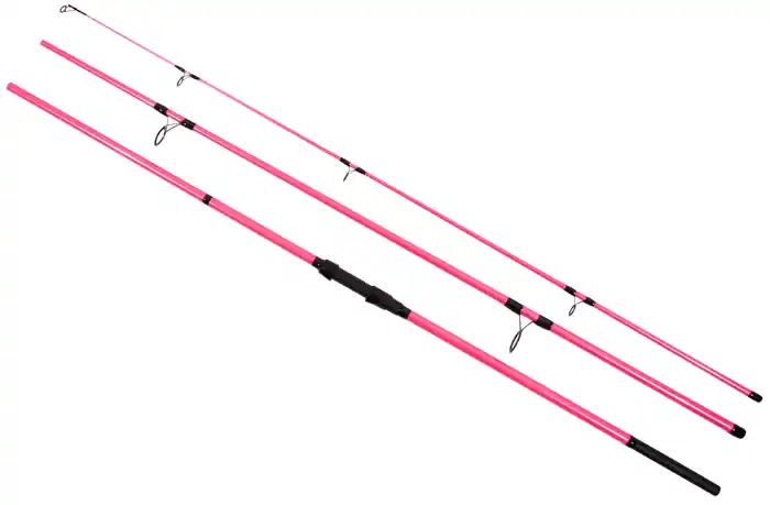 Ultimate Adventure Carp Queen Roze Karperhengel 12ft (3lbs) (3pcs) Gratis Retour