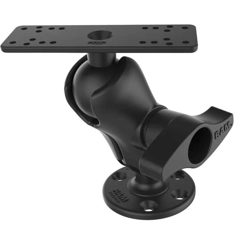 Snelle Levering RAM Mount Ram 6.25X2 Plate W D Ball Short Arm Base