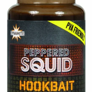 Goedkoop Dynamite Baits Peppered Squid Dip Liquid (100ml)