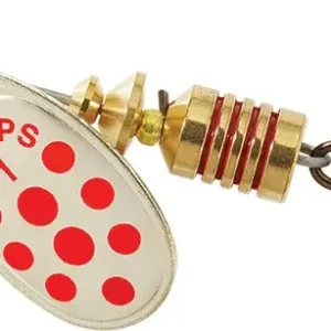 Betaalbaar Mepps Aglia Spinner Zilver/Rood 3.5g