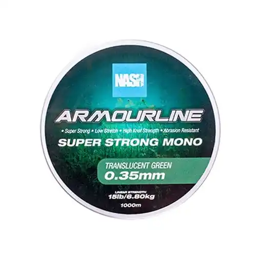 Nash TT Baseline Mono Green Nylon Lijn (1000m) 12lb/0.30mm Alleen Vandaag
