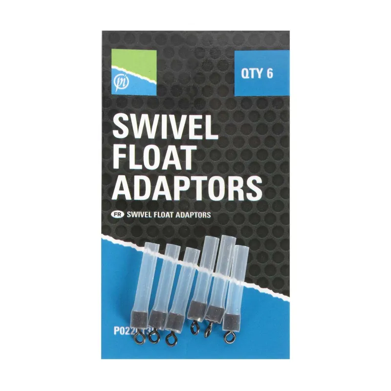 Preston Swivel Float Adaptors (6 Stuks) Beperkt Aanbod