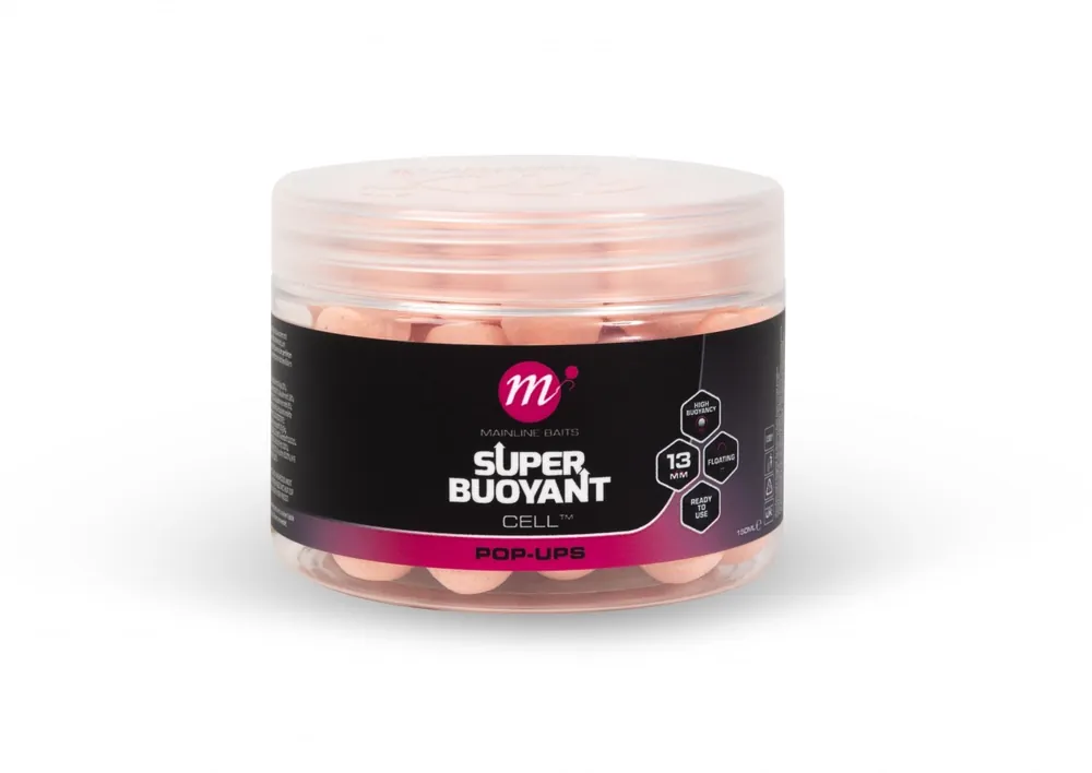 Mainline Link Super Buoyant Pop-Ups (13mm) Pink Bestseller