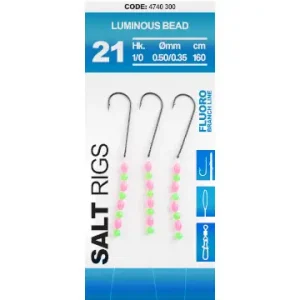 Voordeelprijs Spro Salt Rig 21 Luminous Beads 1