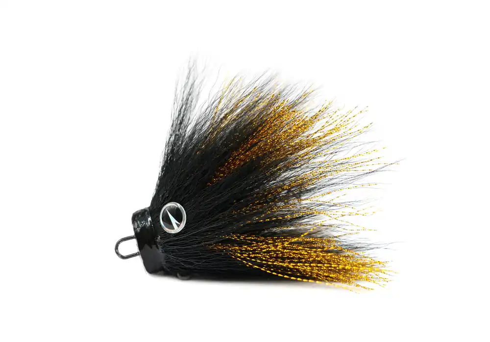 VMC Mustache Rig Black Widow Loodvrij Jighead 11g Dagaanbieding