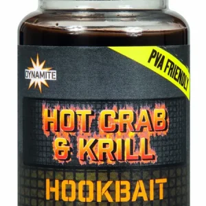 Actieprijs Dynamite Baits Hot Crab & Krill Dip Liquid (100ml)
