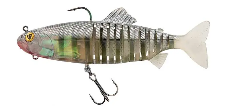 Merkproduct Fox Rage Jointed Replicant Shad 15cm (60g) Silver Halo
