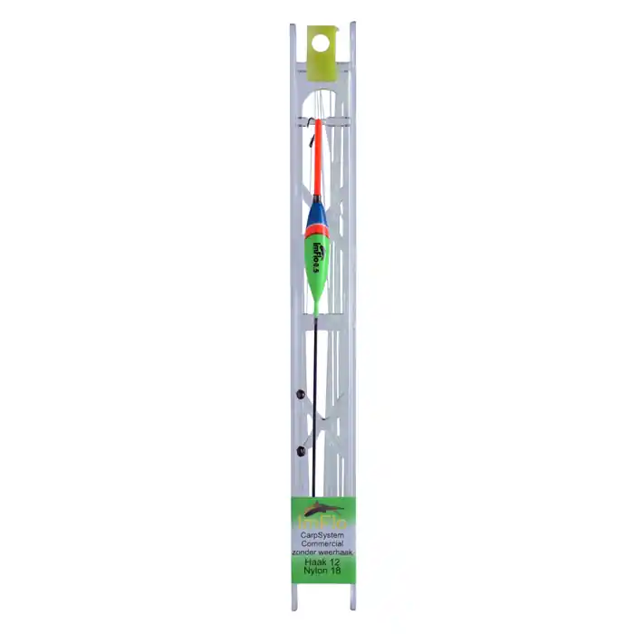 Koopje ImFlo Karper Commercial Tuigje - Haakmaat 12/ Lijndikte 0.18mm 0.5g