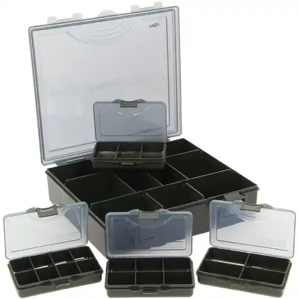 Actieprijs NGT Tacklebox System inclusief Bit Boxes 4 + 1