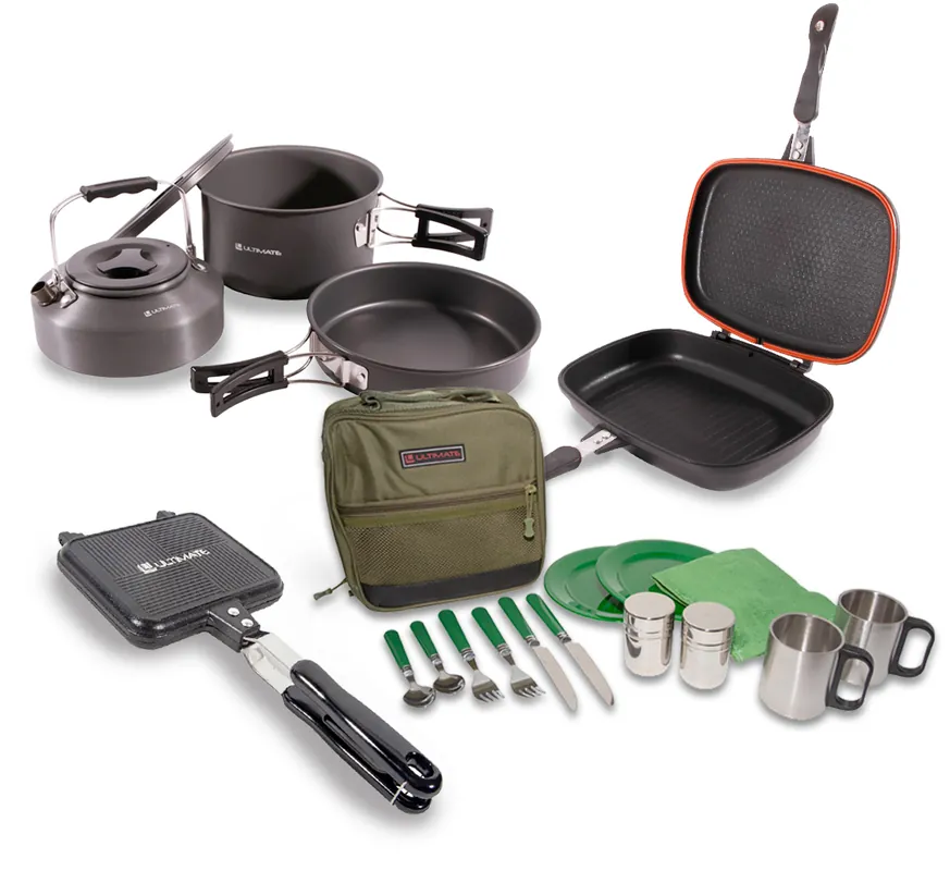 Gereduceerde Prijs Ultimate Outdoor Cooking Set