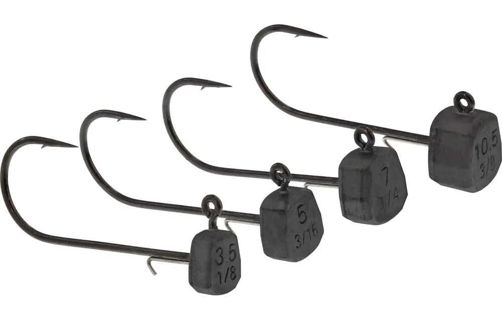 Westin Ned Jig Head Black Nickel Tungsten #1/0 (2 stuks) 3.5g Koopje