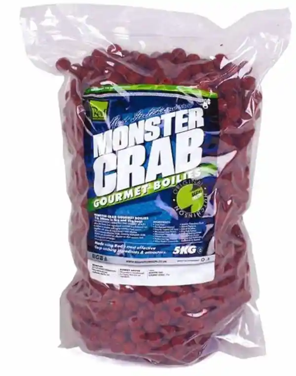 Rechtstreeks Van De Fabrikant Rod Hutchinson Monster Crab Boilies 15mm 1kg