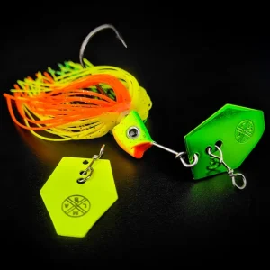 Koop Online LMAB Multi Vibe 2.0 Bladed Jig #5/0 (14g) Firetiger