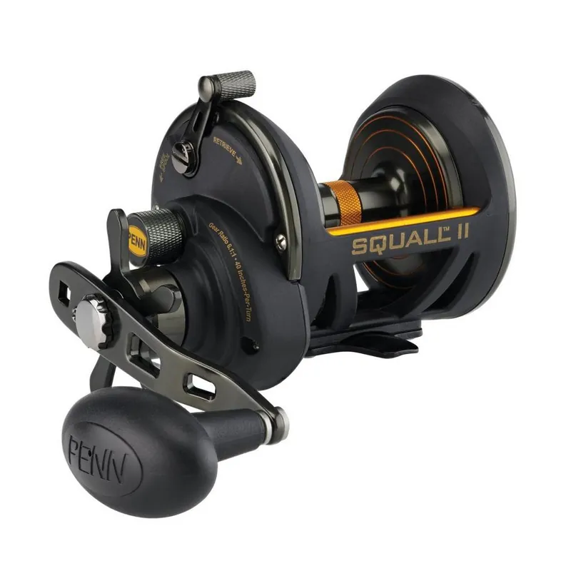 Penn Squall® II Star Drag Zeevis Reel RH 25N SD Lage Prijs