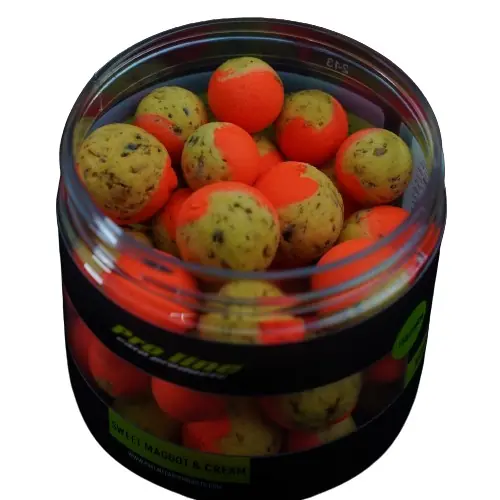 Alleen Vandaag Pro Line Wonka's Sweet Maggot & Cream 15&18mm Mixed Hookbaits (200ml)