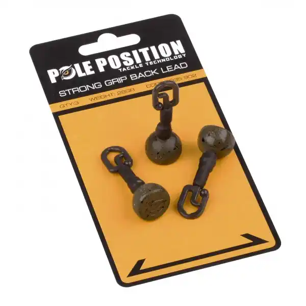 Pole Position Strong Grip Back Lead 14g (3stuks) 14G Dagaanbieding