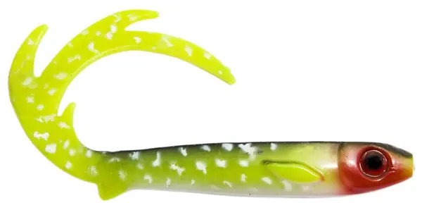 EJ Lures Flatnose Dragon Shad Black Okoboji Perch Beperkt Aanbod