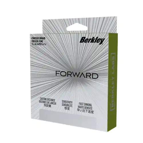 Voordeelprijs Berkley Forward Low-Vis Green Gevlochten Lijn 150m 0.15mm/4.7kg
