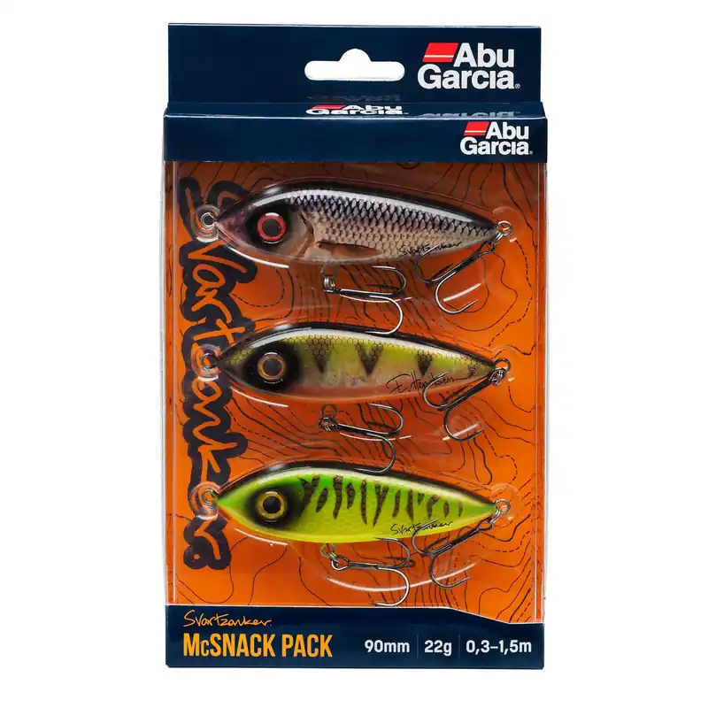 Abu Garcia Svartzonker McSnack Pack 9cm (22gr) (3 stuks) Alleen Vandaag