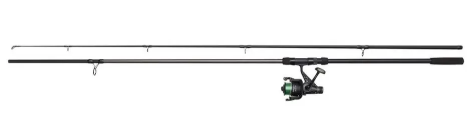 Beperkte Voorraad DAM Full Tech Carp Karperhengel 12ft 3lb + 6000FS Karpermolen Combo