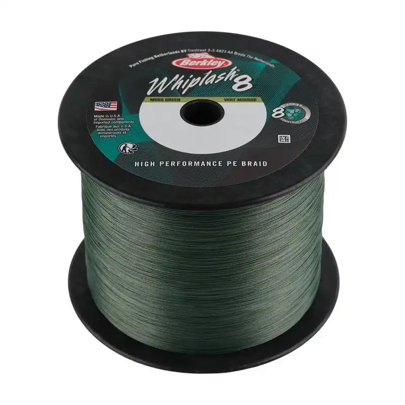 Hete Deal Berkley Whiplash 8 Gevlochten Lijn Green 2000m 0.06mm (10.7kg)