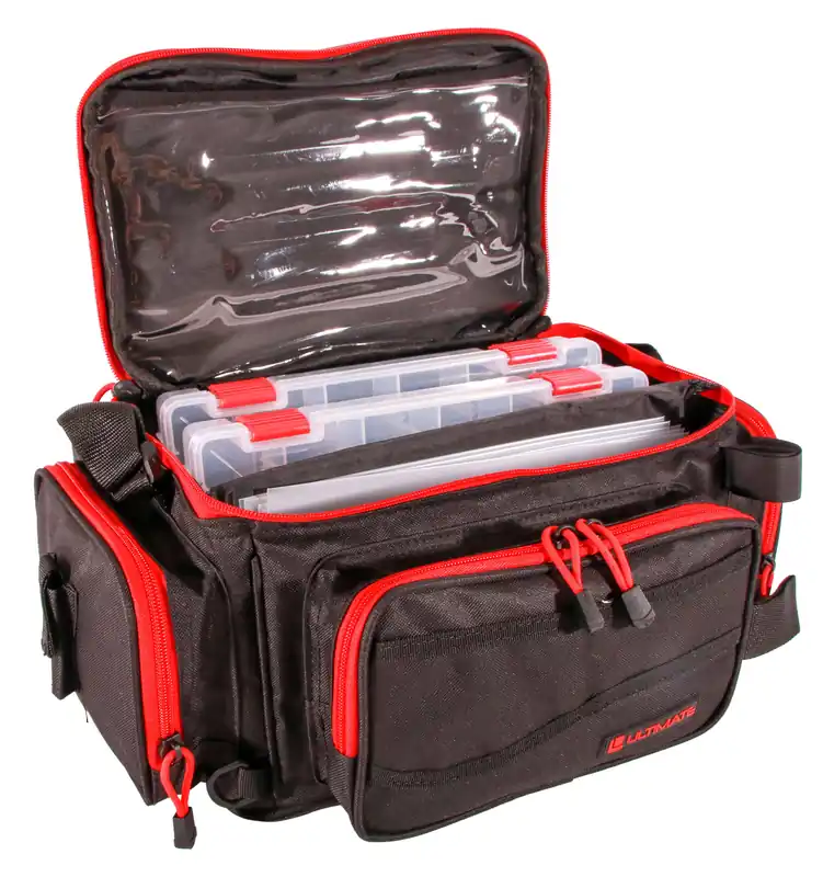 Beste Prijs Ultimate Predator Shoulder & Lurebag + 2 tackleboxes