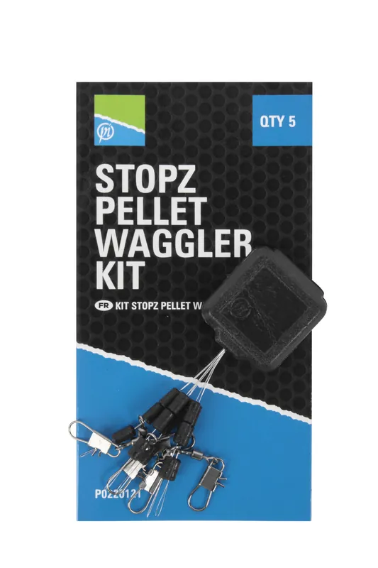 Direct Beschikbaar Preston Stopz Pellet Waggler Kit (5 stuks)