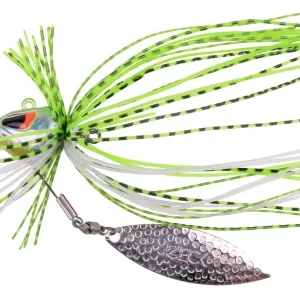 Zeck BA Spinner-Rushka Spinnerbait 15g (Loodvrij) Chartreuse Party Hete Deal