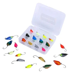 Rechtstreeks Van De Fabrikant Fish4all Trout Spoon Box Mix 1.2g-2.5g (12pcs)