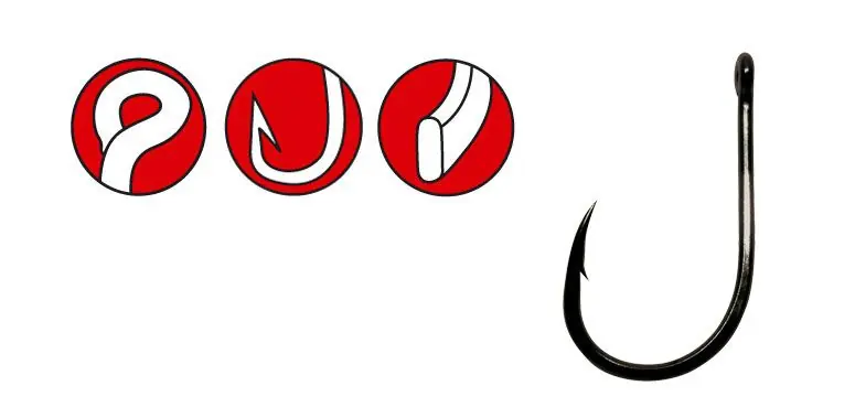 Gamakatsu Powercarp Eyed Hooks NS Black (10pcs) 10 Flitsaanbieding