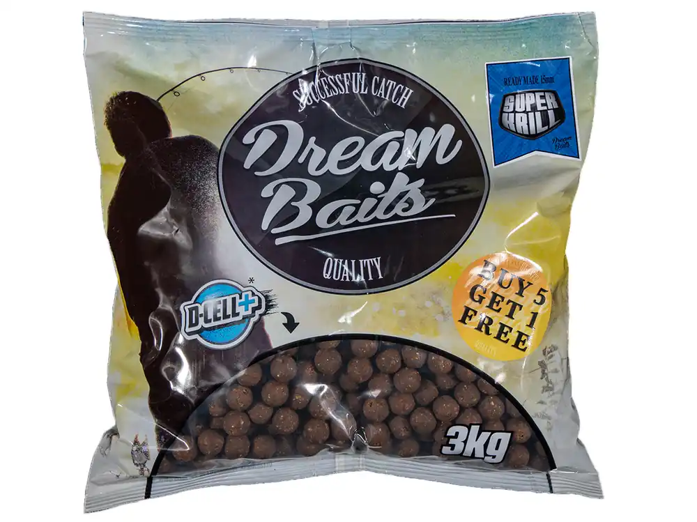 Hoge Kwaliteit Dreambaits Super Krill Boilies (3kg) 15mm