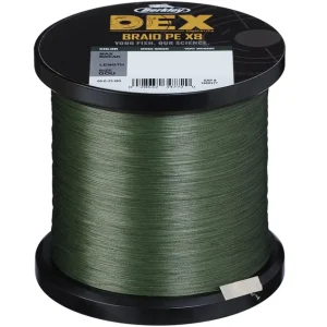 Berkley Dex X8 Gevlochten Lijn Moss Green 3000m 0.12mm / 9kg Gereduceerde Prijs