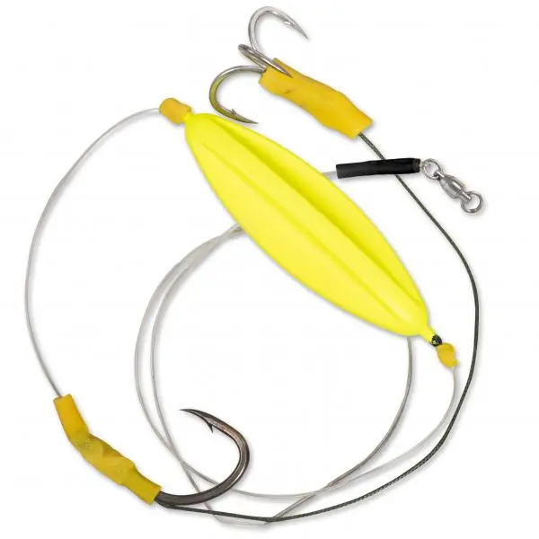 Gereduceerde Prijs Black Cat Silent Combi Meerval Rig 200cm (Size 8/0 + 2/0)