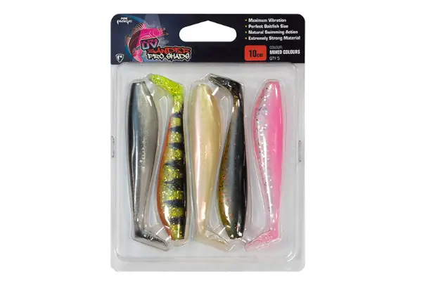 Weekendaanbieding Fox Rage Zander Pro Mixed UV Colour Pack 7.5cm