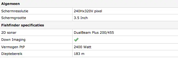 Humminbird PiranhaMax 197C DI Lage Prijs