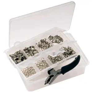 Behr Splitring Assortiment Met Splitringtang (310 stuks) Meest Verkocht
