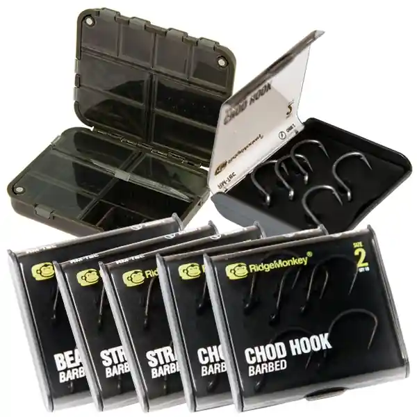 Dagaanbieding Ridgemonkey Hook Pack (60pcs)