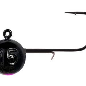 Lage Prijs Monkey Lures Monkey Hook 1/0 Black Loodkop (3 stuks) 7g